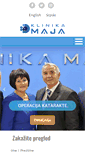 Mobile Screenshot of klinikamaja.rs